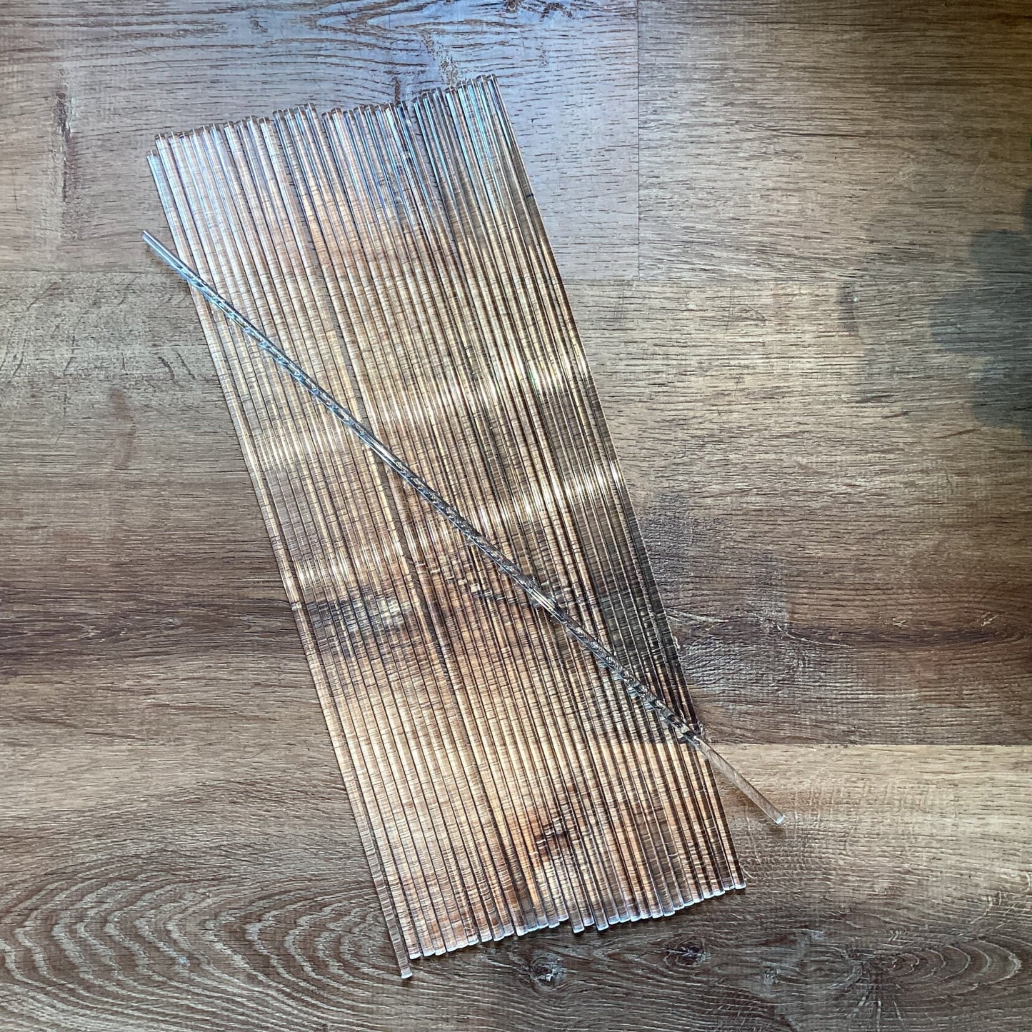 Clear plastic stakes - The Plant Lady SF