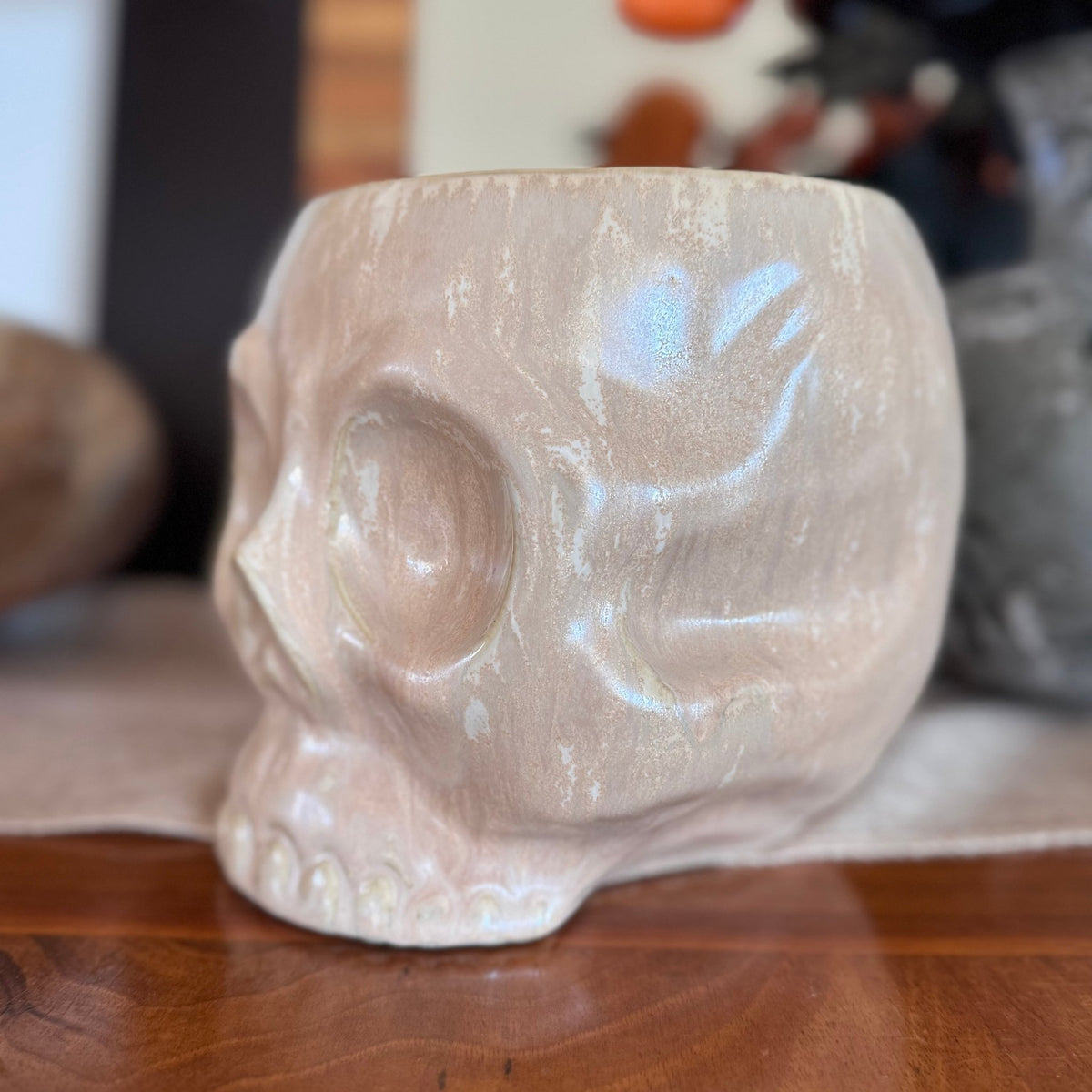 Haunting Skull Pot - The Plant Lady SF