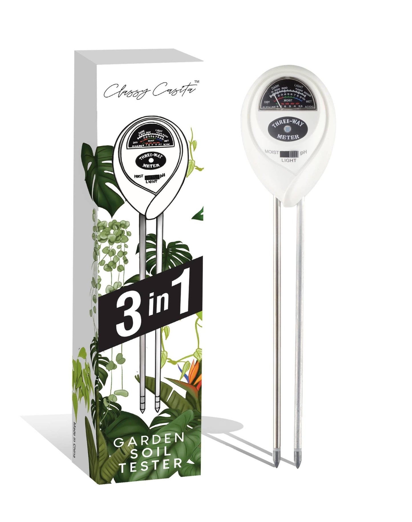 3 - in - 1 Moisture Meter - The Plant Lady SF