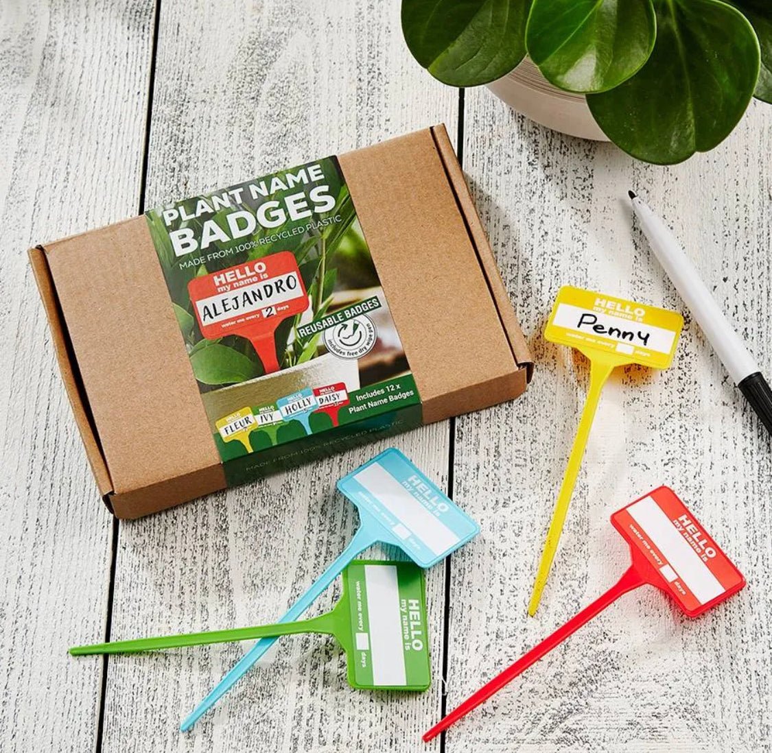 plastic name tags for plants Plant Name Tags