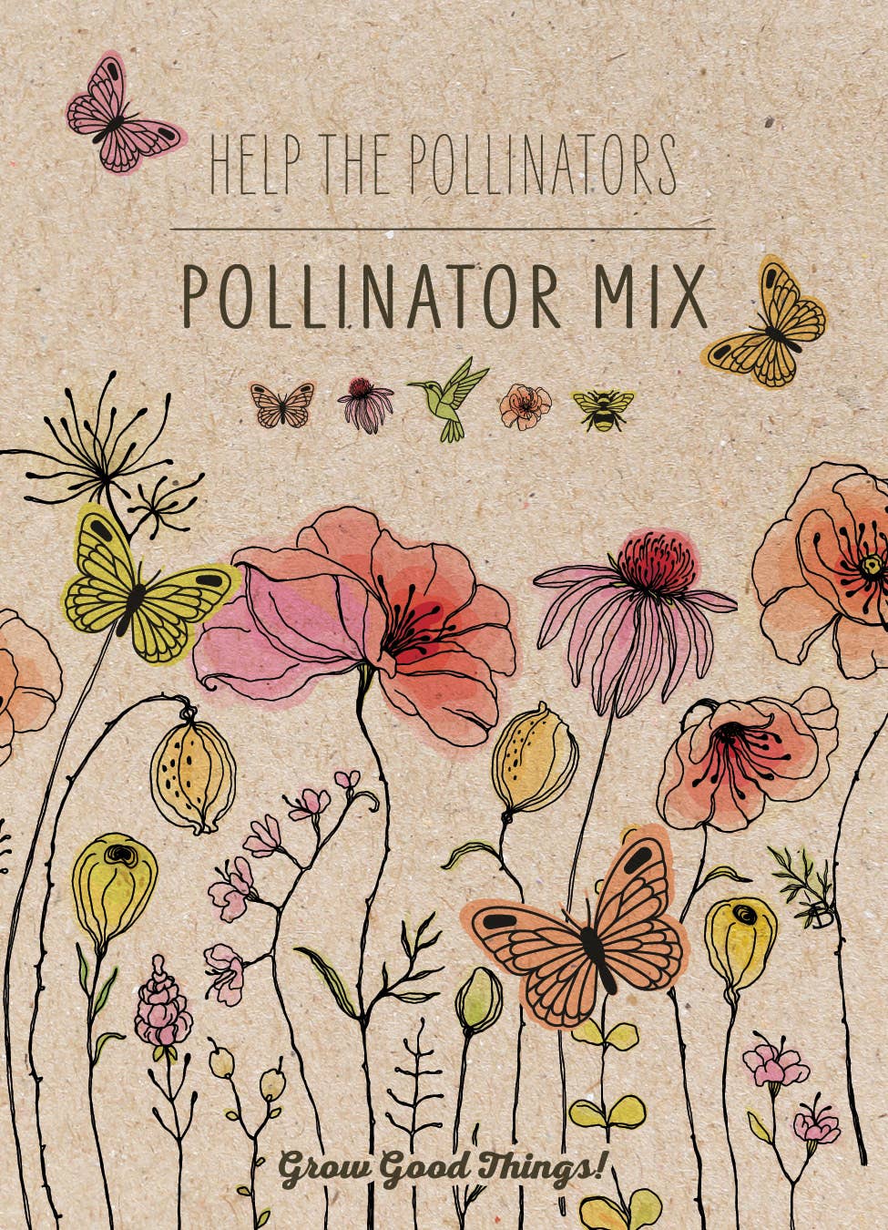 Pollinator Seed Mix - The Plant Lady SF