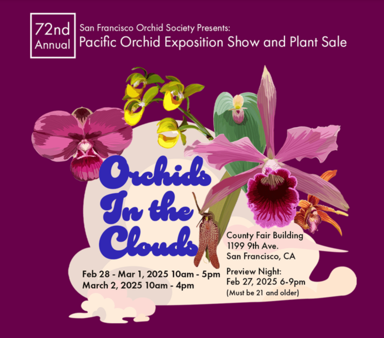 Pacific Orchid Expo (POE) - The Plant Lady SF