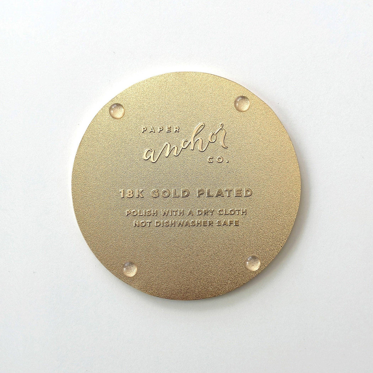 Warm Desert Gold Drink Coasters | Christmas + Hostess Gifts