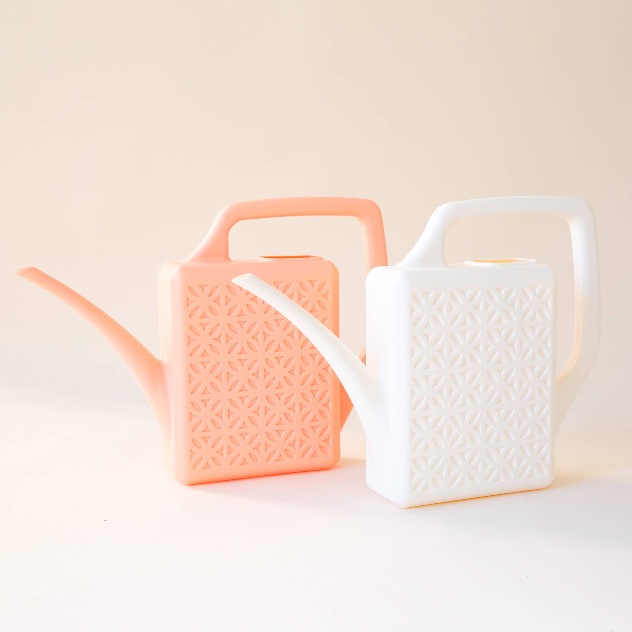 Breeze Block Watering Can | Peach