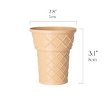 Load image into Gallery viewer, Tiny Ice Cream Cone Pot
