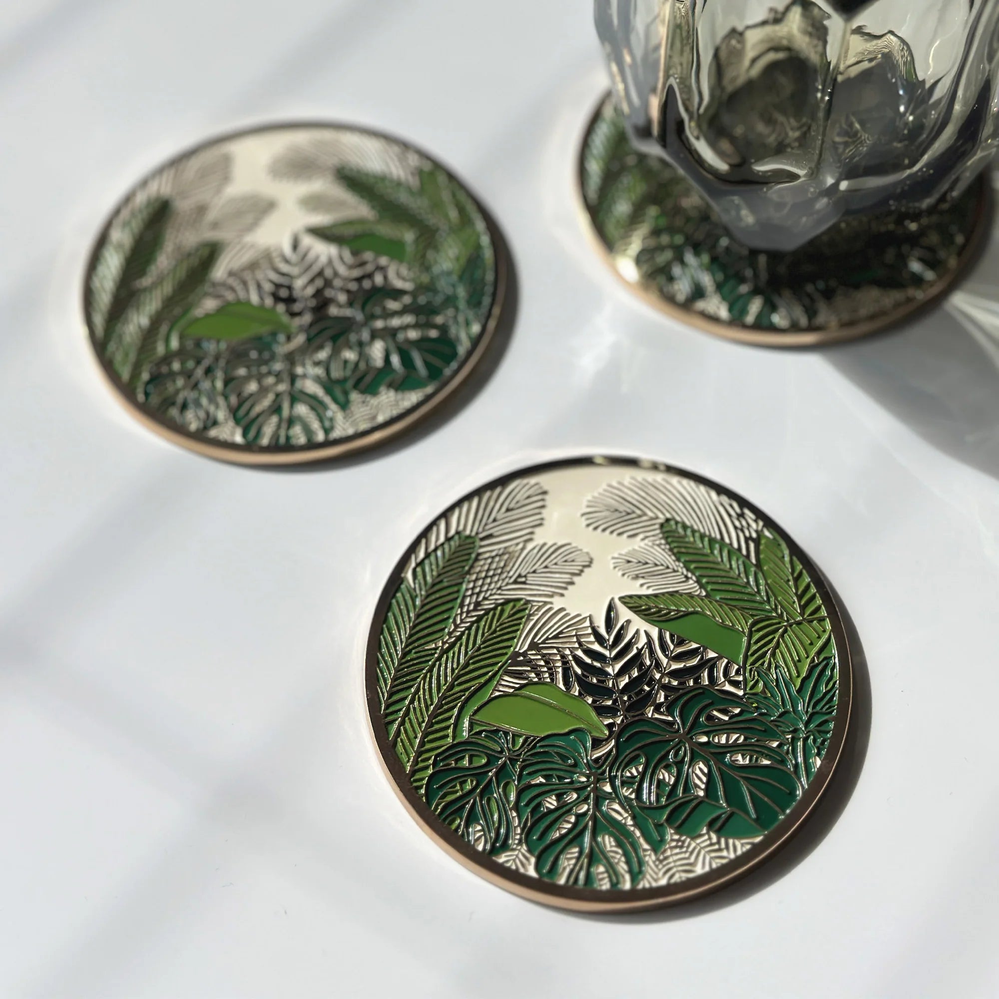 Tropical Conservatory Luxe Coaster