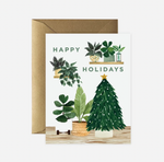 Load image into Gallery viewer, Happy Holidays Plant Card

