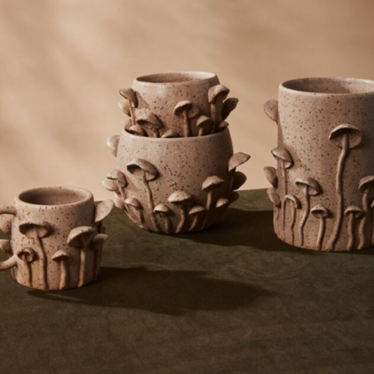 Mushroom Forest Pot