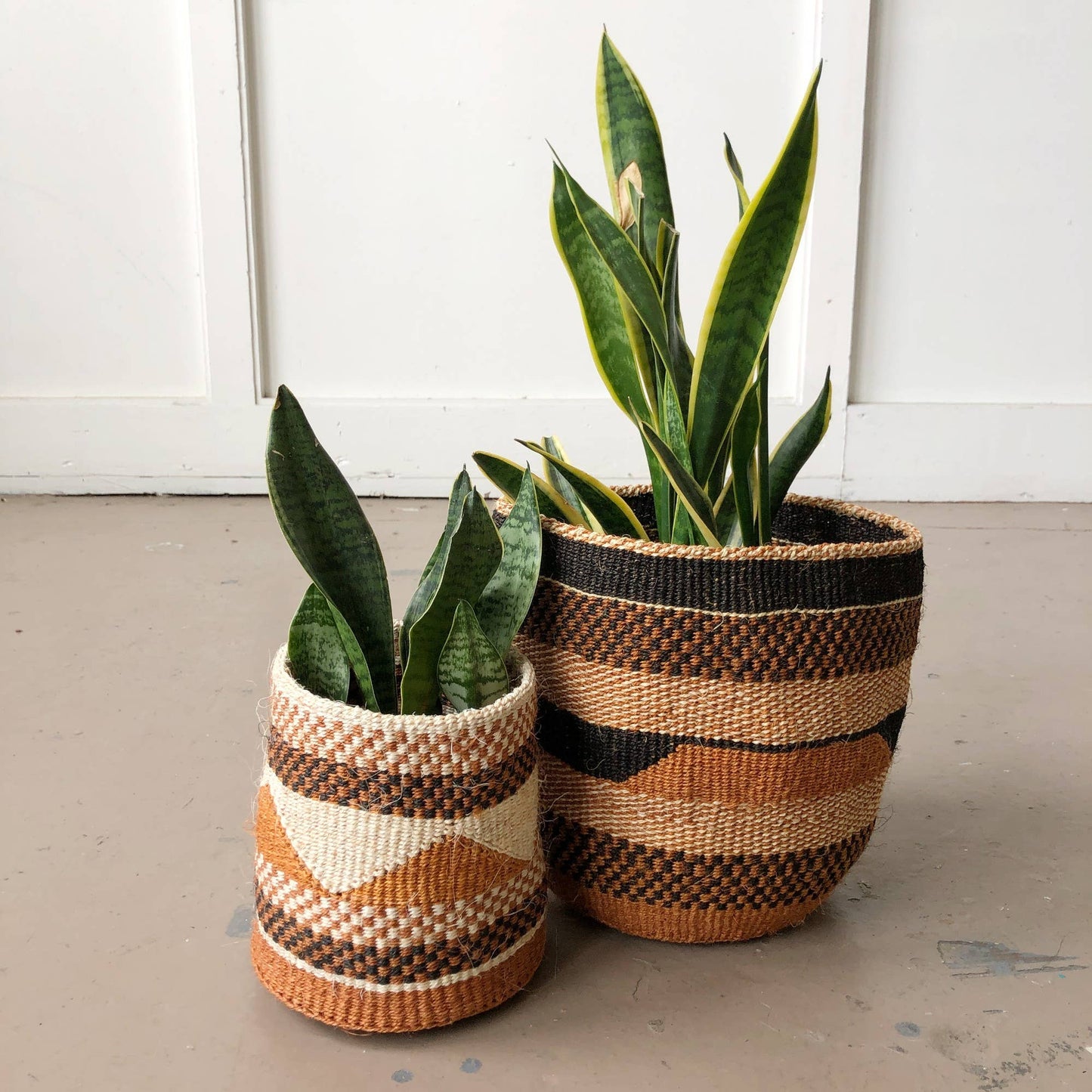 Amsha Fine Weave Basket: Medium Sized - The Plant Lady SF