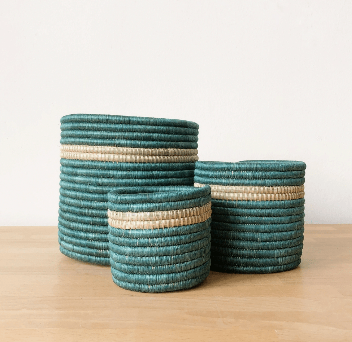 Amsha Kiyombe Blue Baskets - The Plant Lady SF