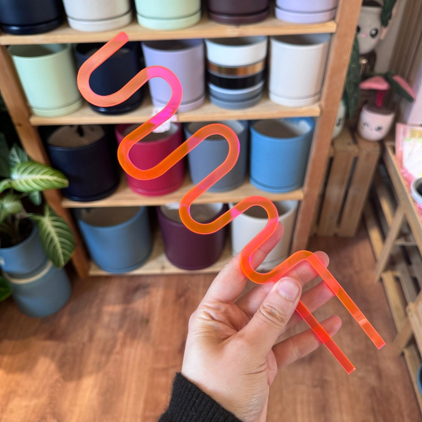 Arka Squiggle (Sway) Trellis - The Plant Lady SF