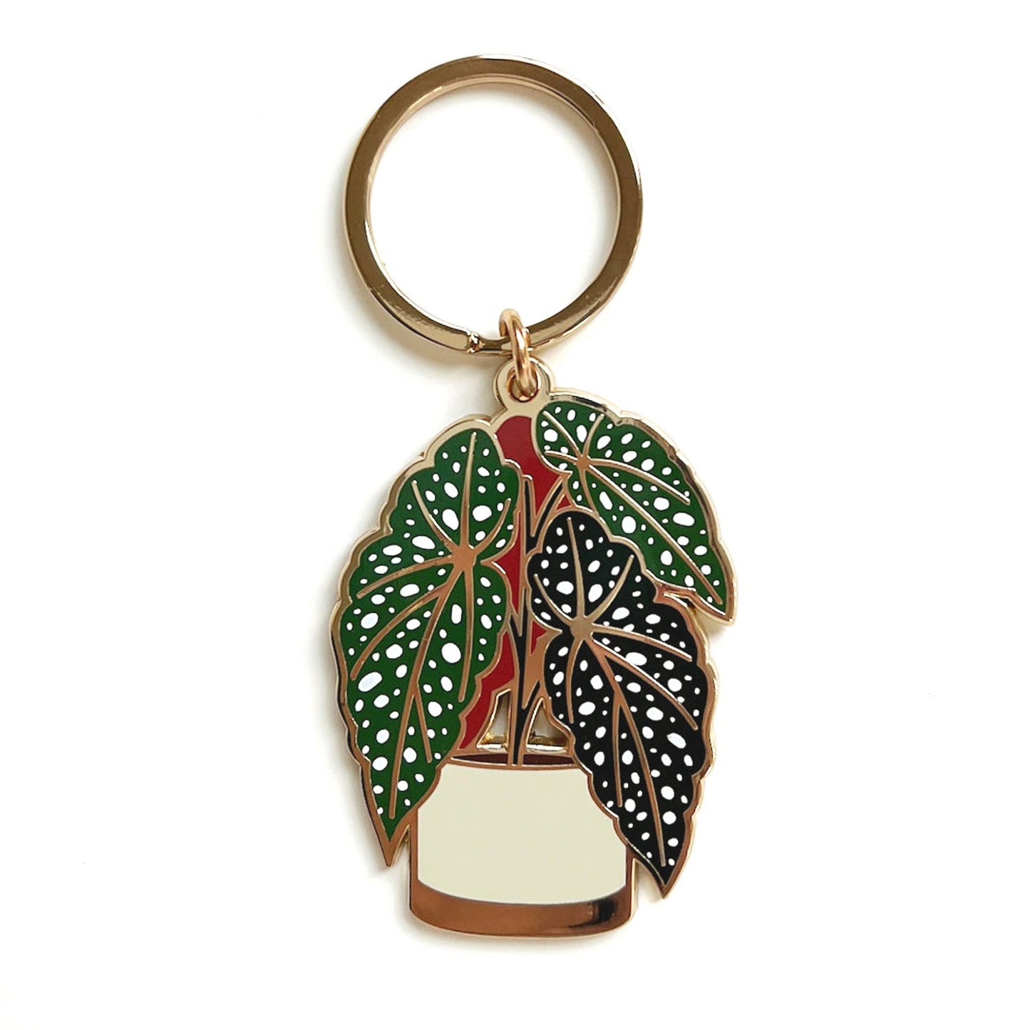 Begonia Plant Keychain | Plant + Garden Gift - The Plant Lady SF