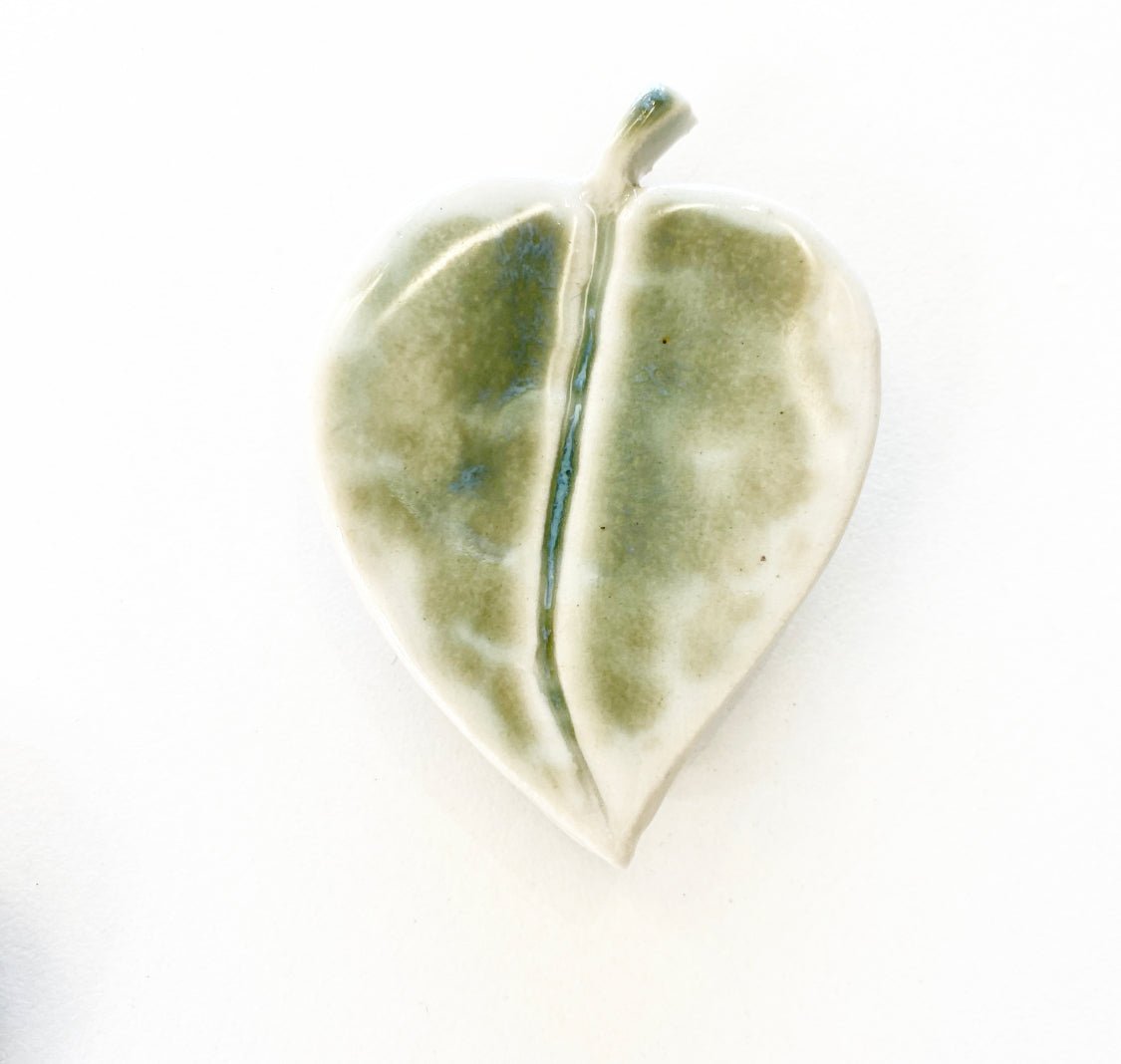 Ceramic Leaf Magnets - The Plant Lady SF