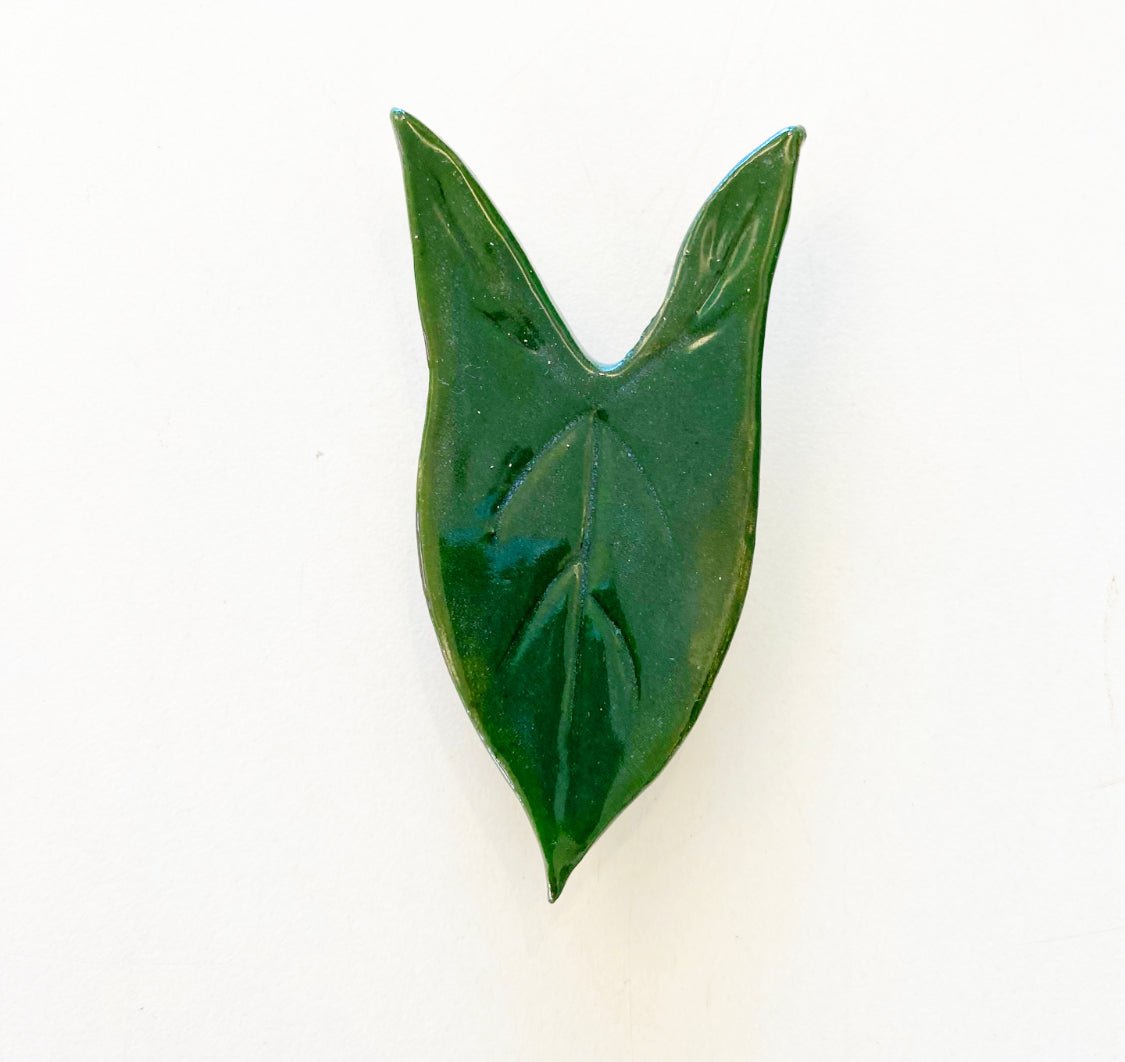 Ceramic Leaf Magnets - The Plant Lady SF