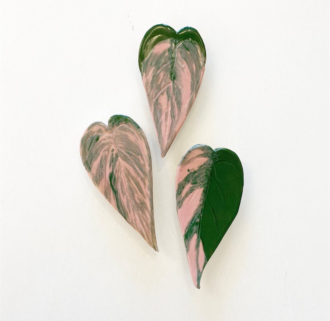 Ceramic Leaf Magnets - The Plant Lady SF