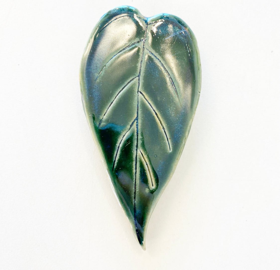 Ceramic Leaf Magnets - The Plant Lady SF