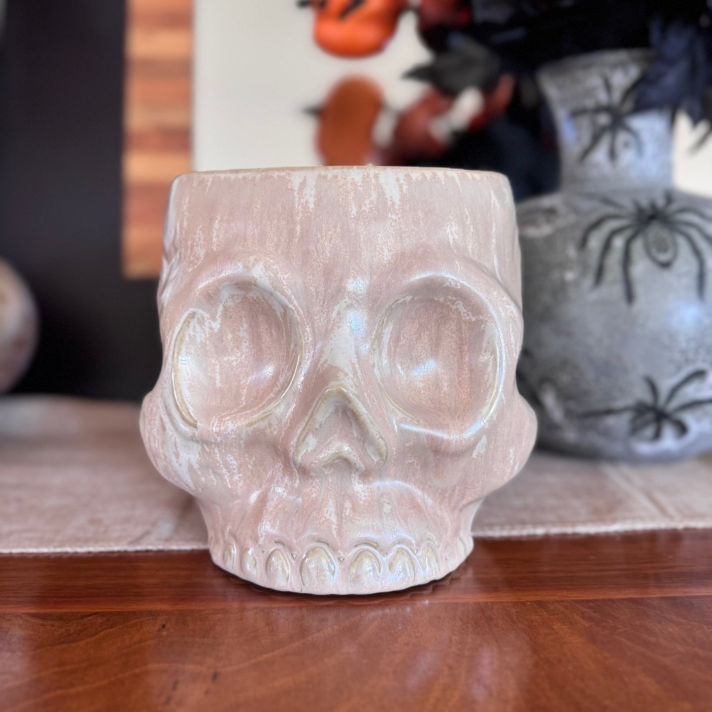 Haunting Skull Pot - The Plant Lady SF