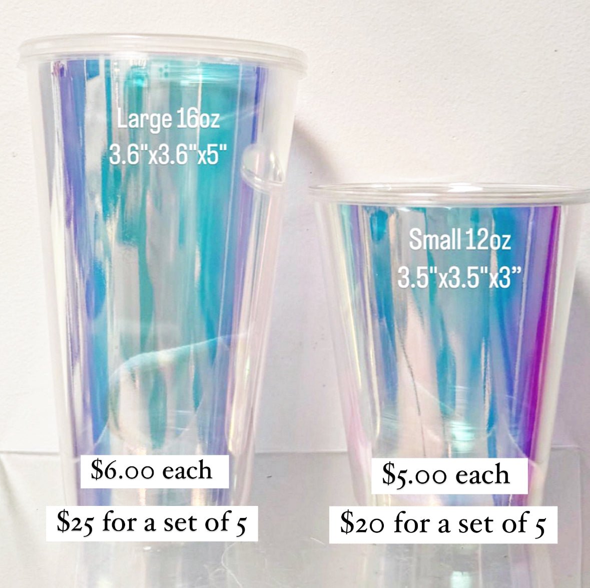 Iridescent self watering planters - The Plant Lady SF