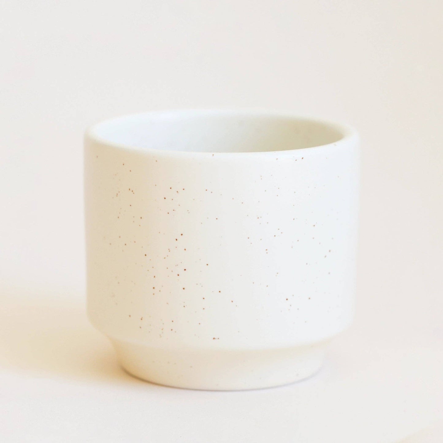 Parker Planter | Vintage White Speckle - The Plant Lady SF
