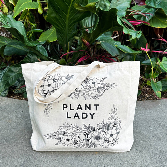 Plant Lady Tote Bag | Plant + Garden Gift - The Plant Lady SF