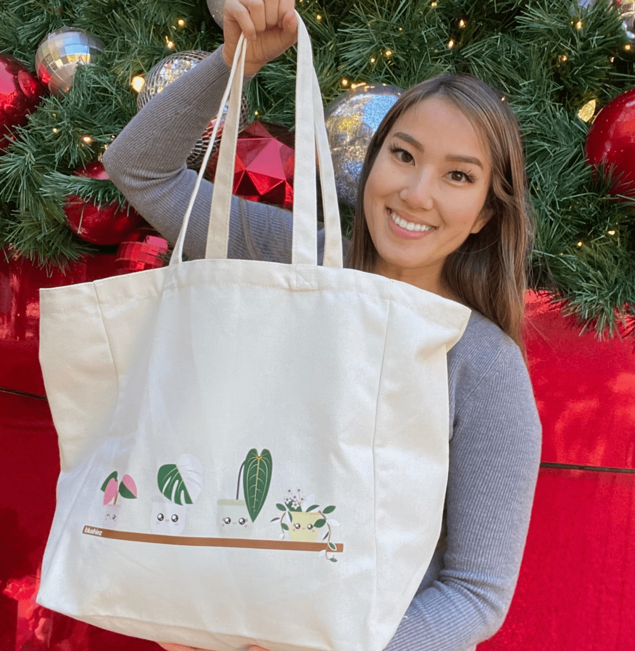 Plant Tote Bag by Blushiez - The Plant Lady SF