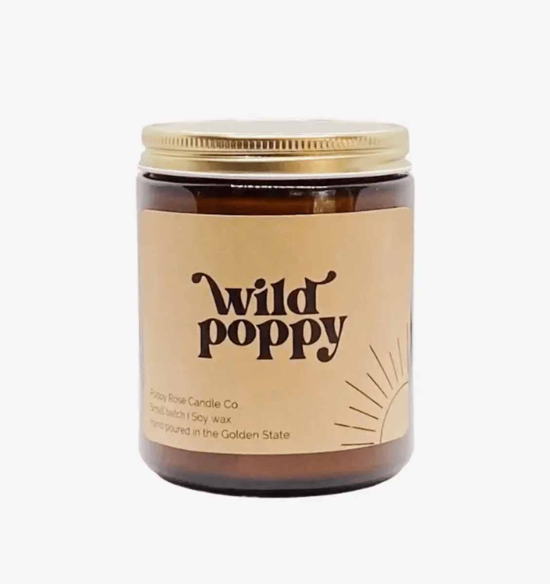 Poppy Rose Candles - The Plant Lady SF