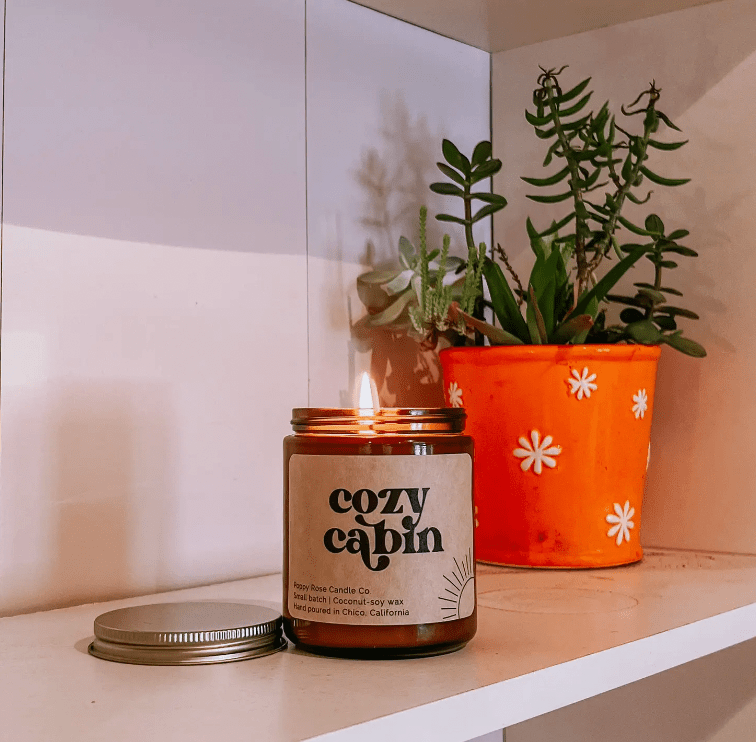 Poppy Rose Candles - The Plant Lady SF