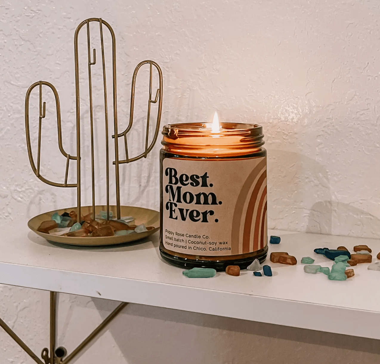 Poppy Rose Candles - The Plant Lady SF