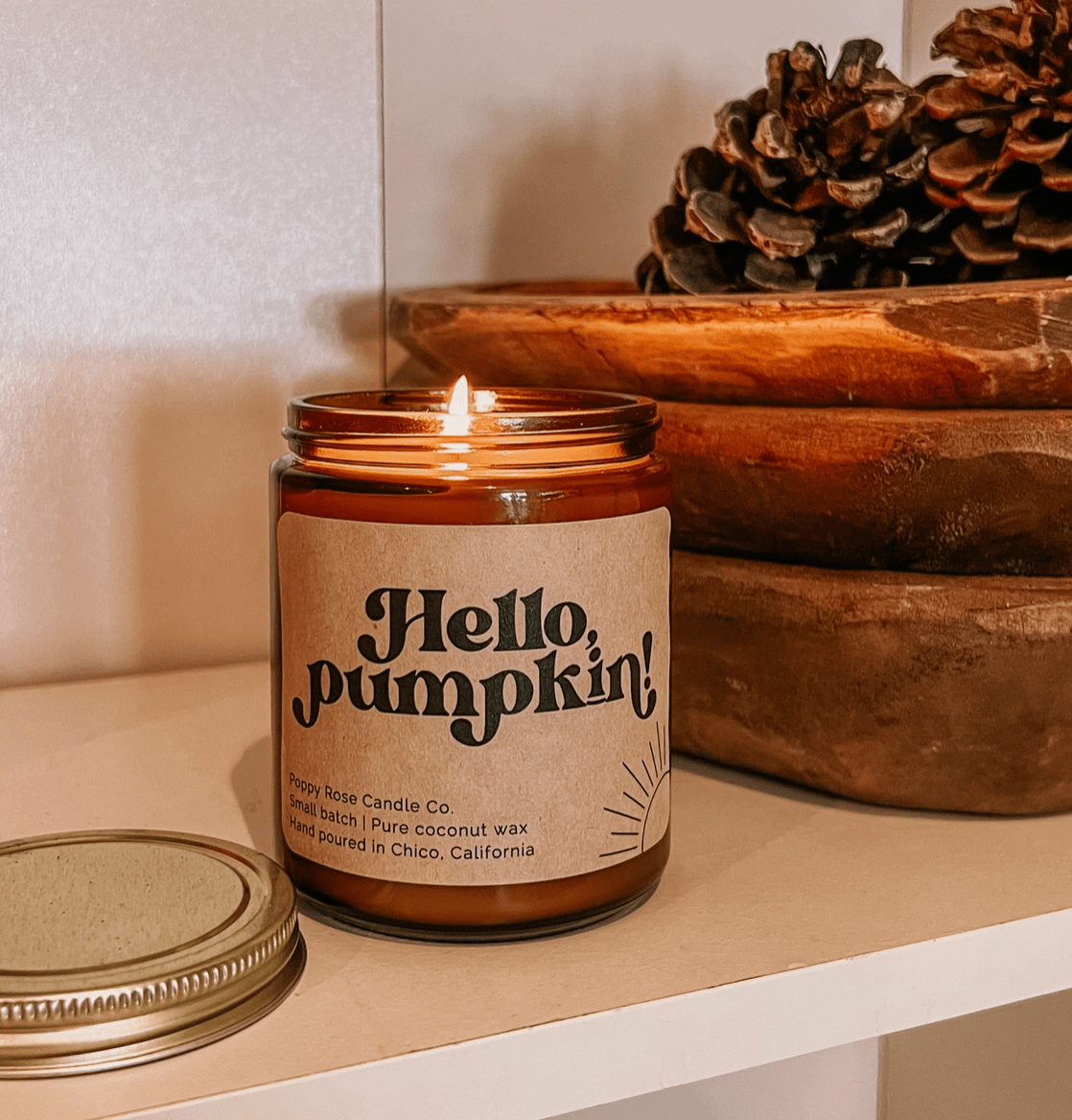 Poppy Rose Candles - The Plant Lady SF