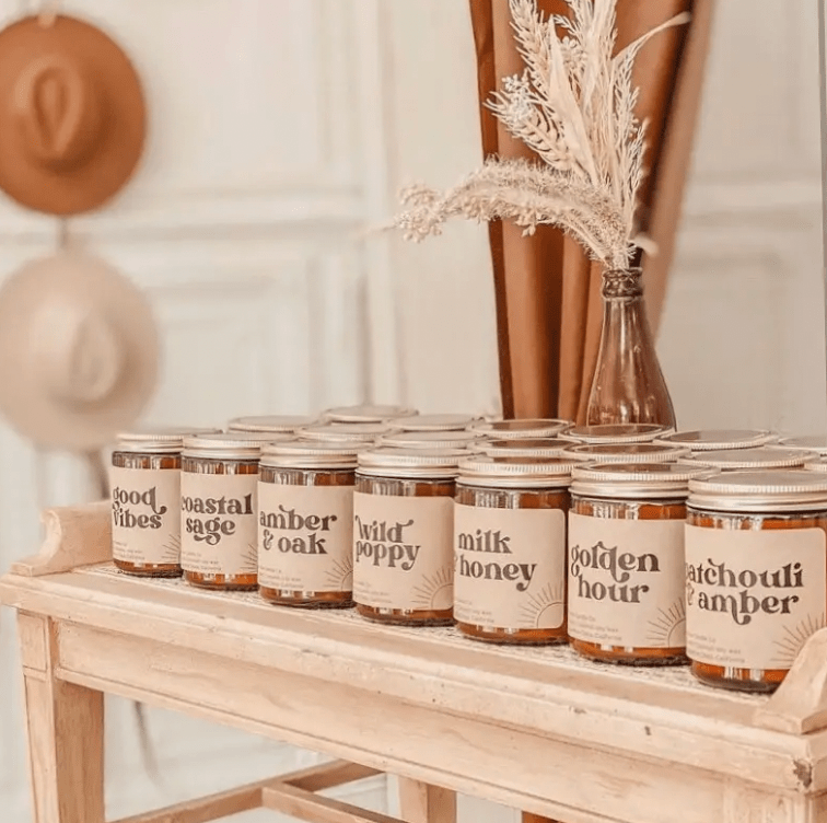 Poppy Rose Candles - The Plant Lady SF