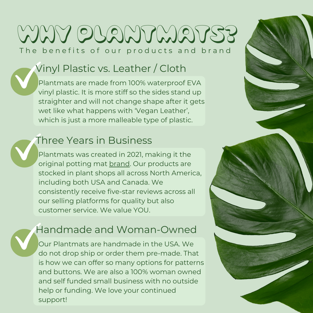 plant potting mat Potting Mats – The Plant Lady SF
