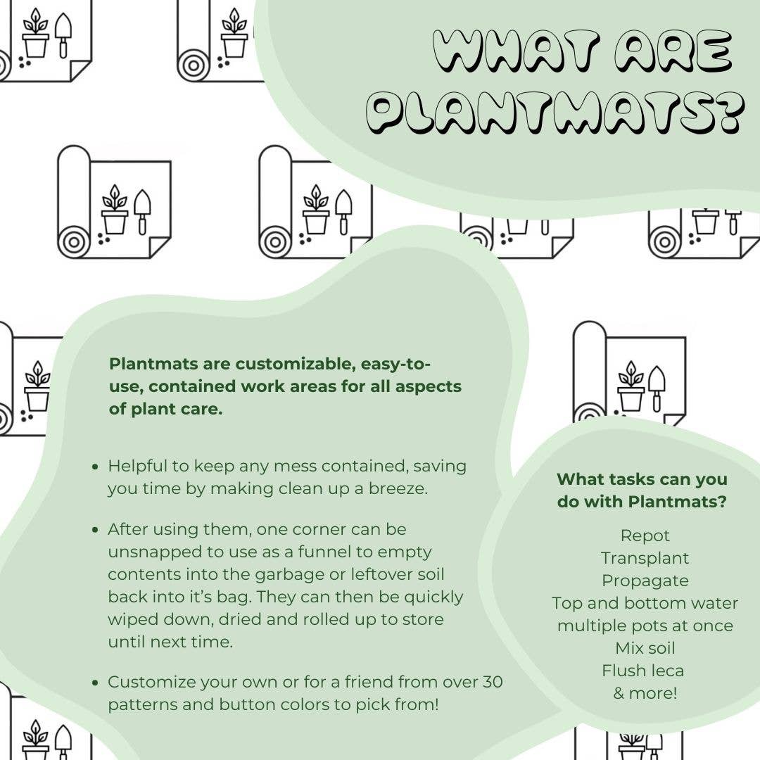 Potting Mats - The Plant Lady SF