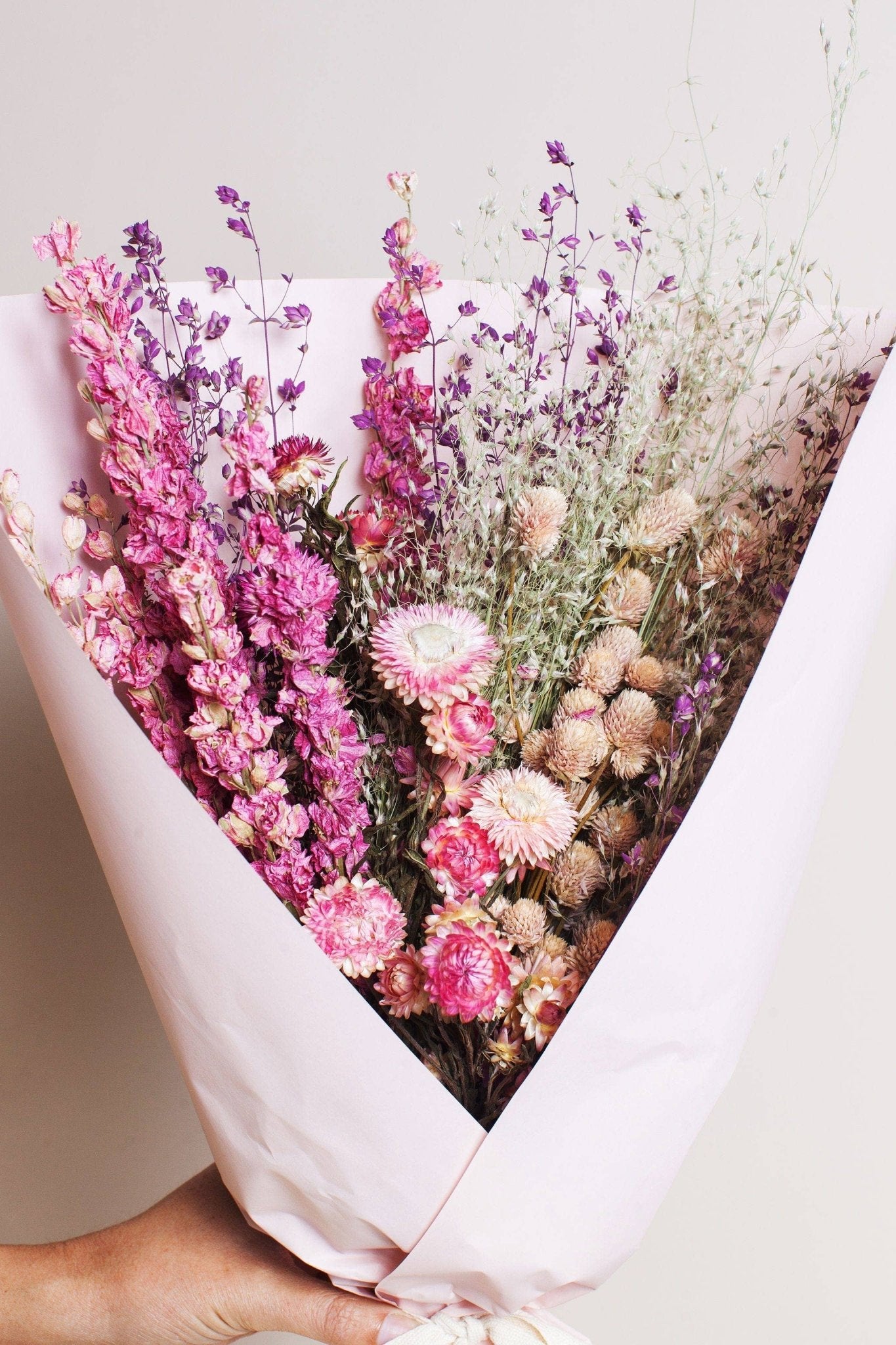 Spring Dried Field Bouquet - The Plant Lady SF