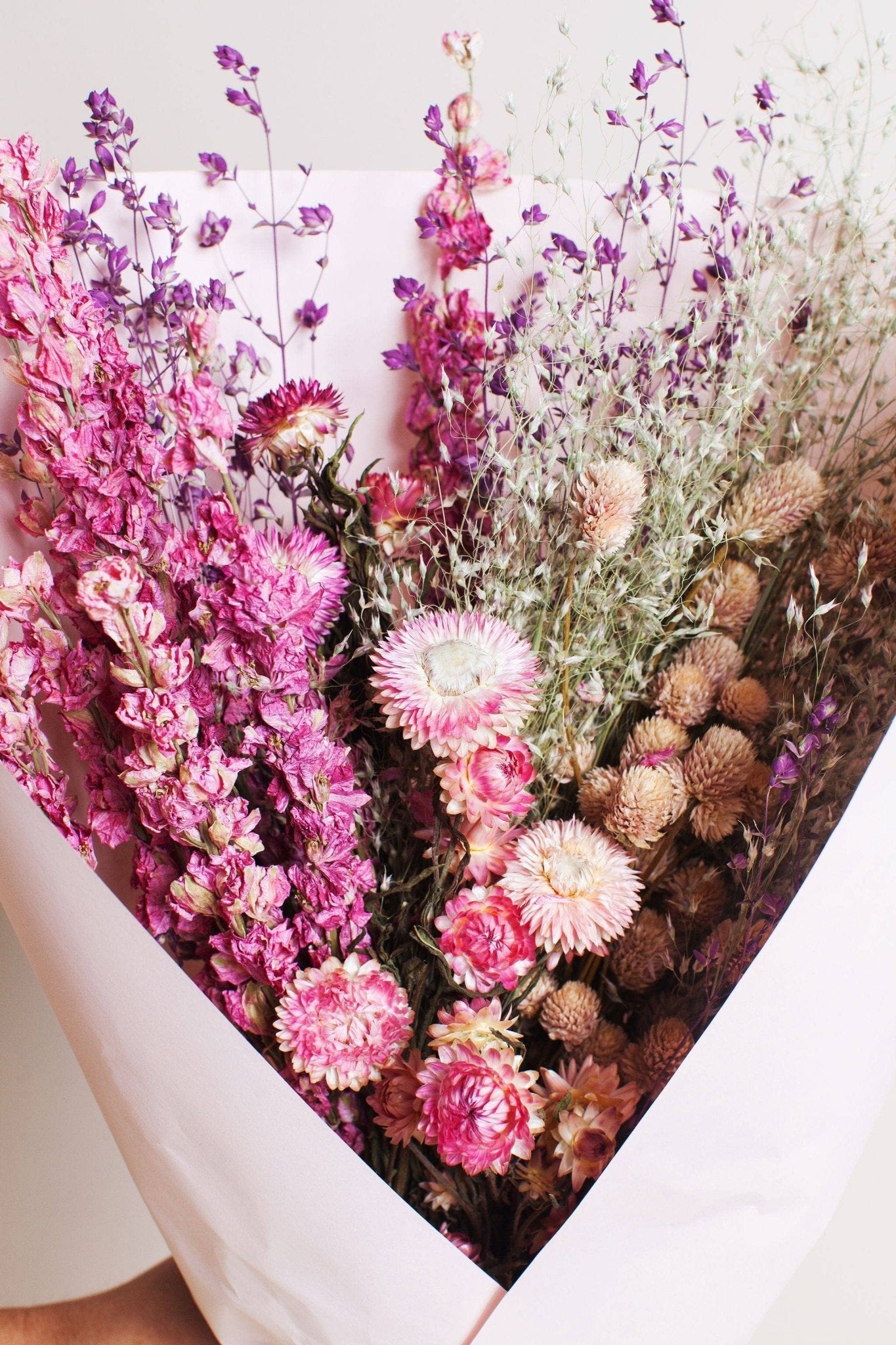 Spring Dried Field Bouquet - The Plant Lady SF