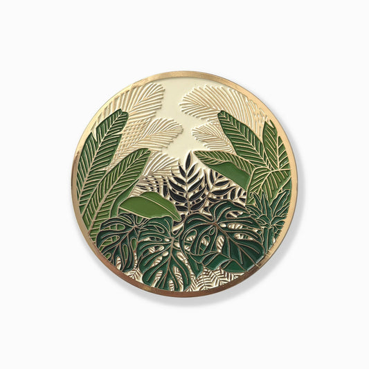 Tropical Conservatory Luxe Coaster - The Plant Lady SF
