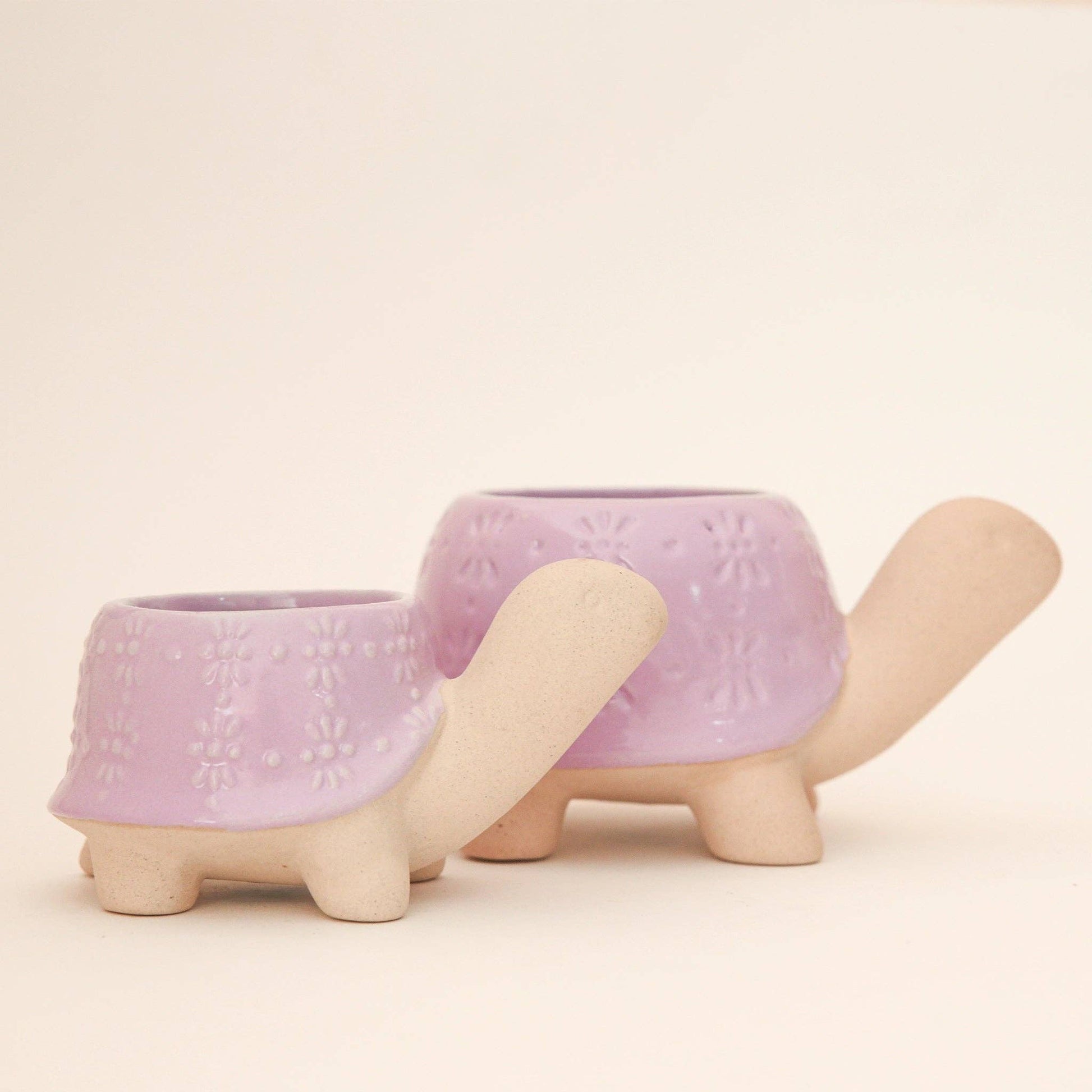 Turtle Planter | Lilac: S - The Plant Lady SF