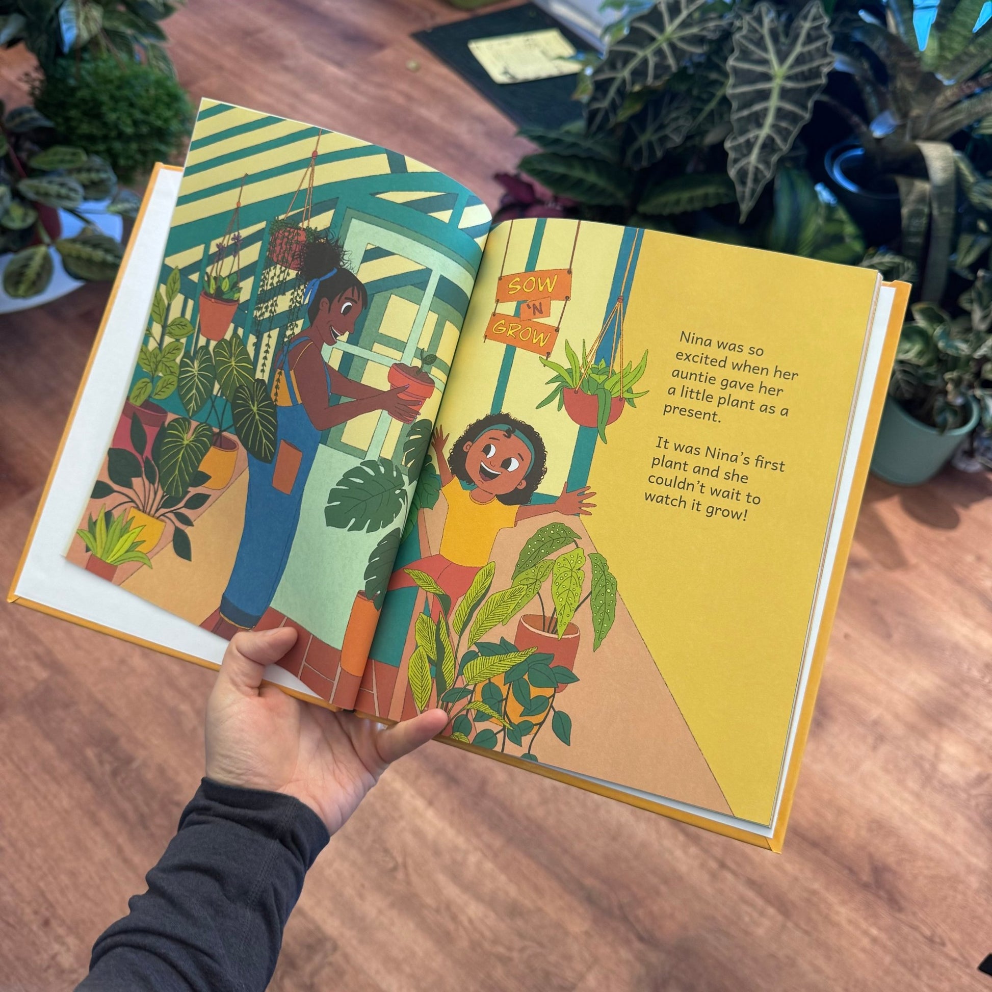 Why Won't It Grow - Children's Book by Yasamin Vafai - The Plant Lady SF