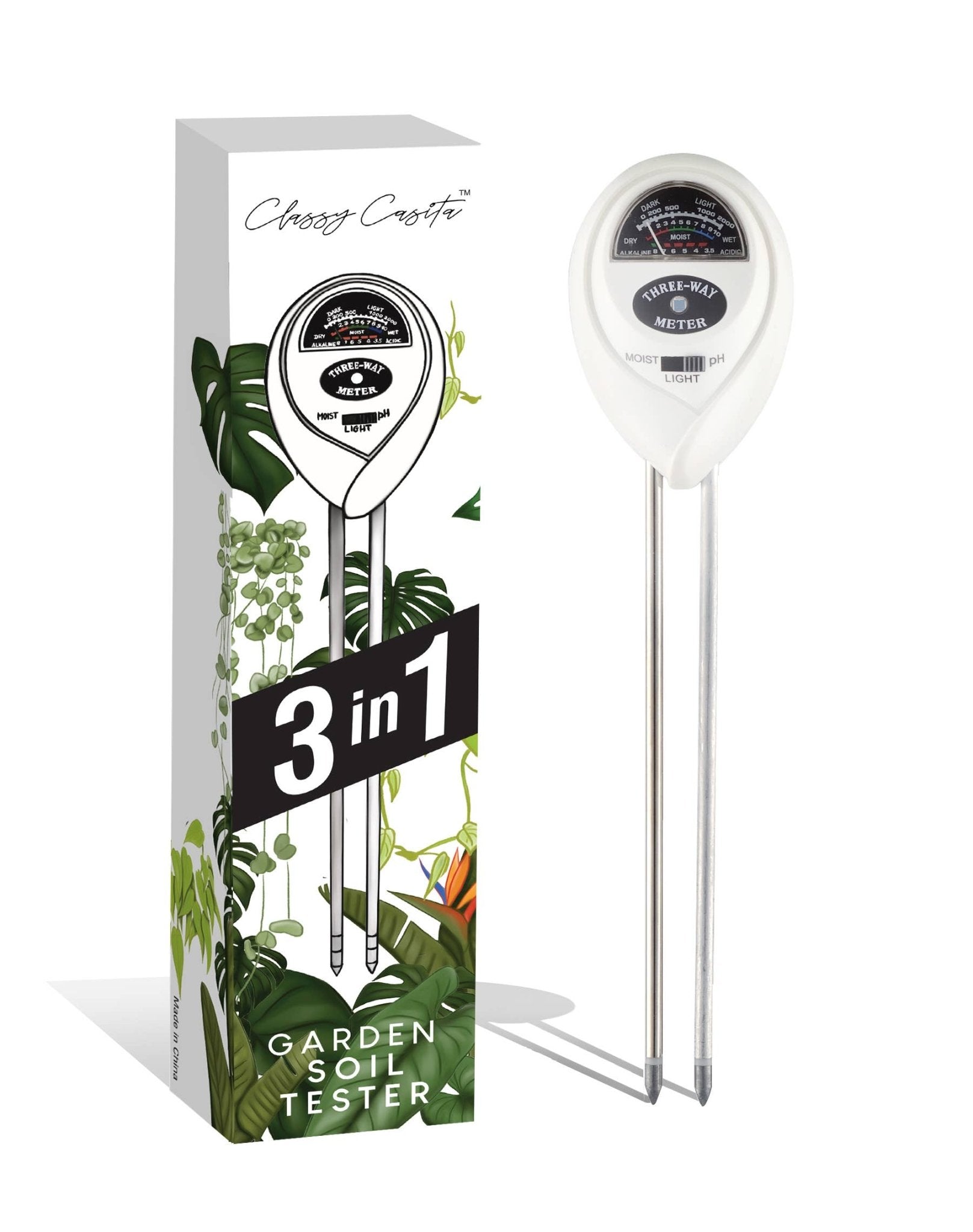 3 - in - 1 Moisture Meter - The Plant Lady SF