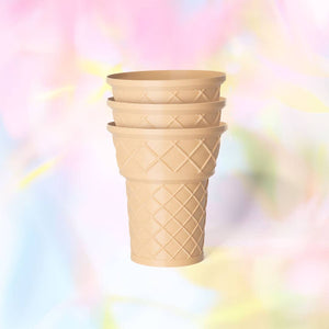 Tiny Ice Cream Cone Pot