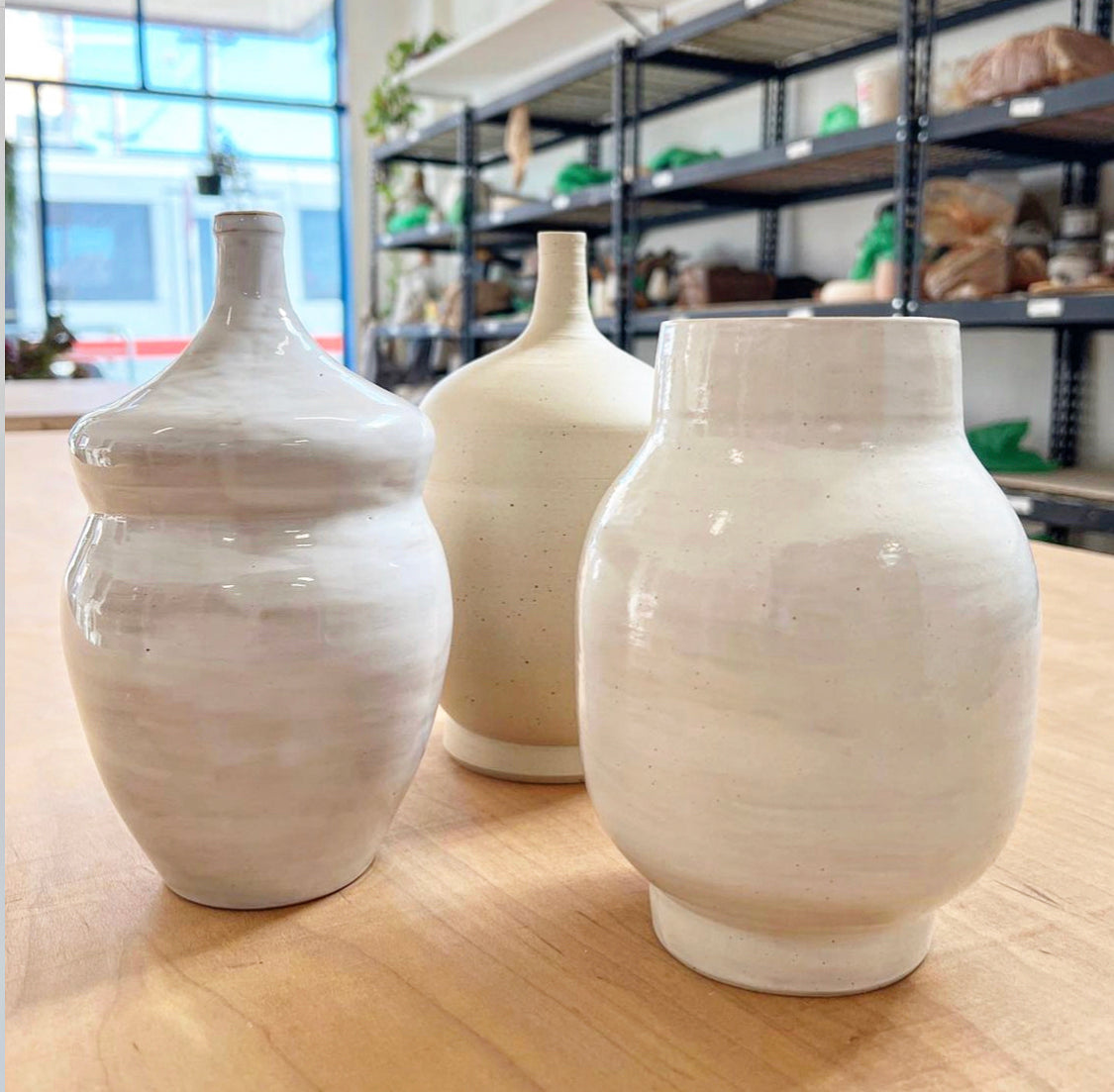 Minimalist Ceramic Vase Series by Jonathan Fong