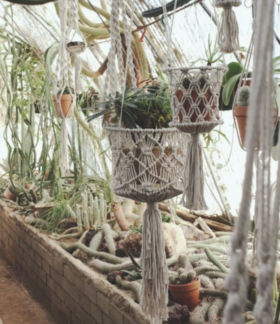 Macrame Hangers from Soul of the Party