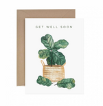 Load image into Gallery viewer, Get Well Fiddle Leaf Fig Card
