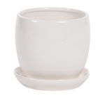 Load image into Gallery viewer, Glazed Pot w/ Saucer
