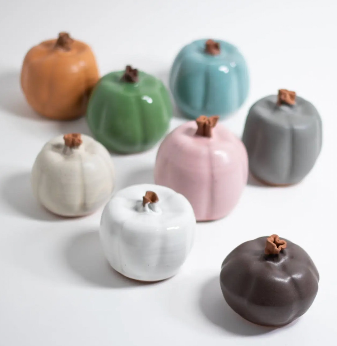 Ceramic Pumpkins by Gravesco