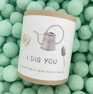 I Dig You — Plantable Wildflower Seed Ball Gift Set