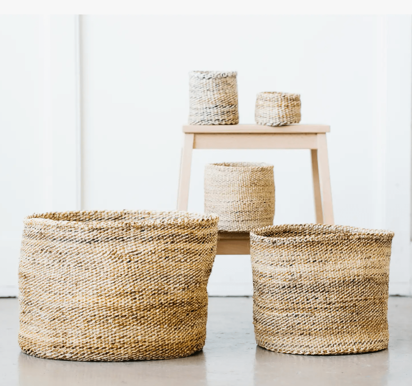 Banana Leaf Storage Basket - The Plant Lady SF