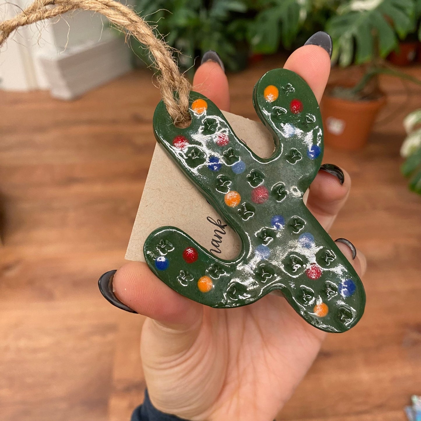 Ceramic Holiday Ornaments - The Plant Lady SF