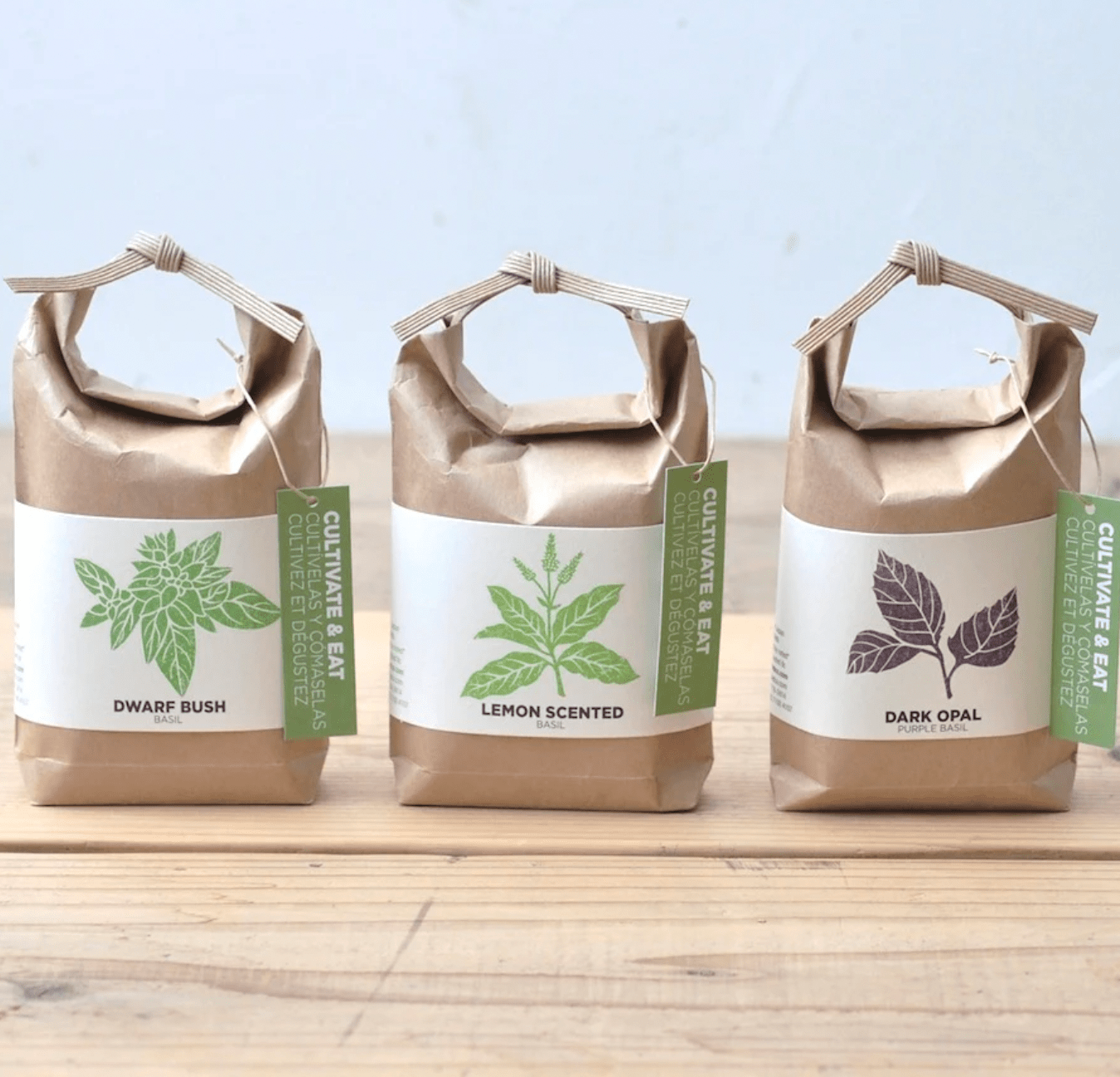 Cultivate + Eat Basil Growing Kits - The Plant Lady SF