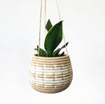 Load image into Gallery viewer, Amsha Hanging Woven Planter
