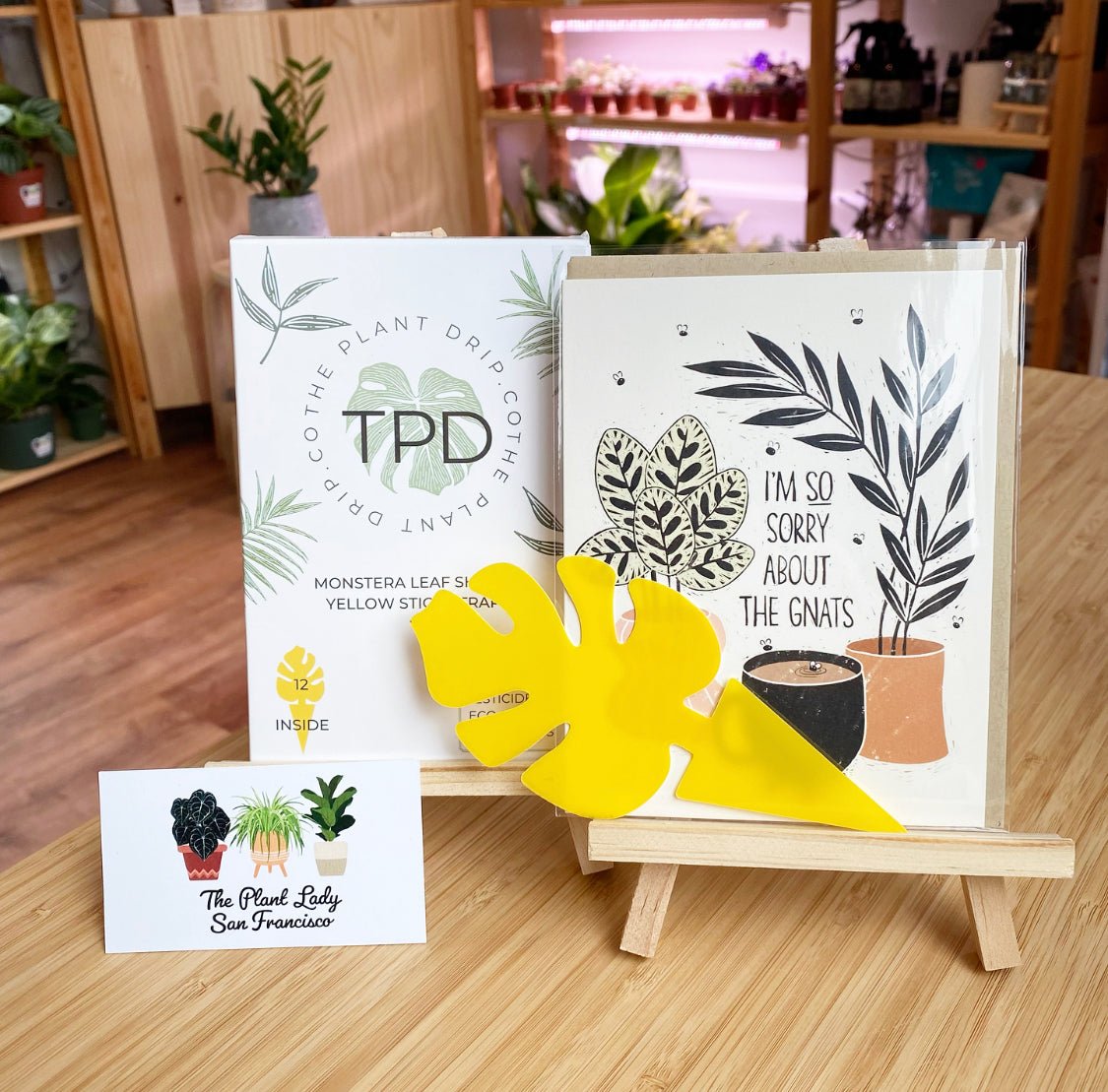 Monstera Sticky Traps by ThePlantDrip.co - The Plant Lady SF